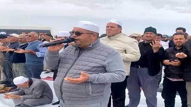 Konya'da kuraklık nedeniyle yağmur duası yapıldı