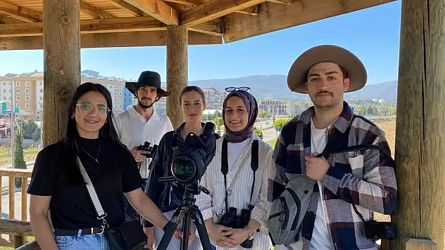 Konya'da kuşlar gözlemlendi!