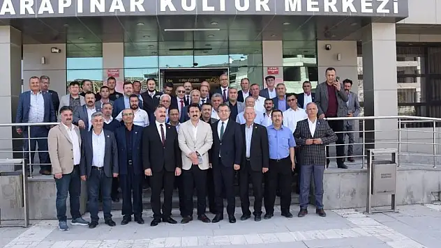 Konya'da mahalle muhtarları ile istişare toplantısı