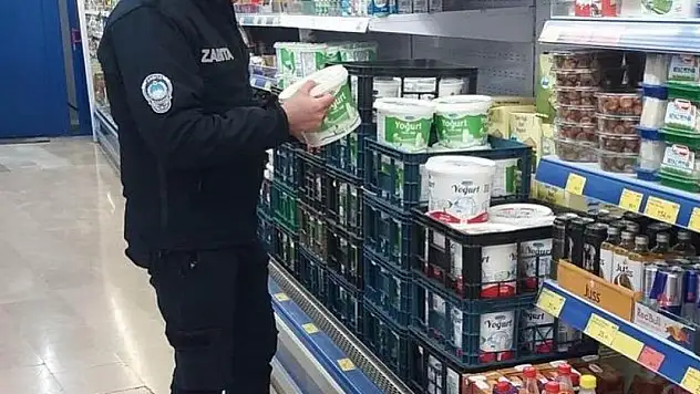 Konya'da marketlerde zabıta denetimleri sürüyor