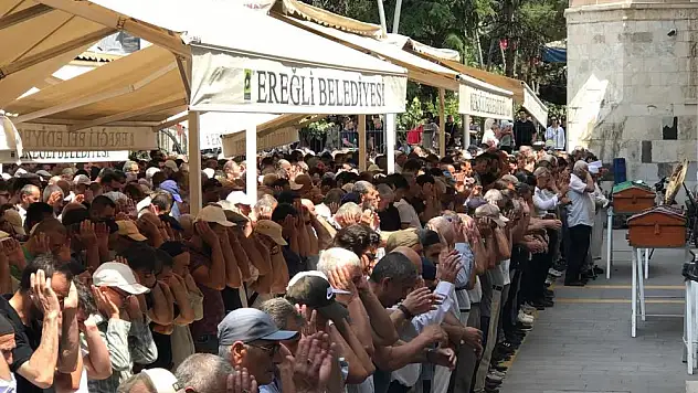 Konya'da Motorcu Genç Son Yolculuğuna Uğurlandı