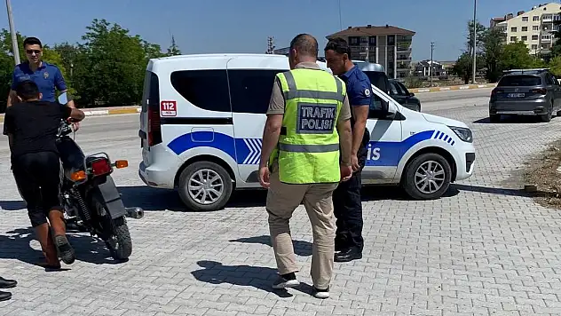 Konya'da motosiklet kazası: 2 yaralı