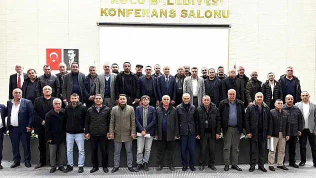 Konya'da muhtarlarla istişare toplantısı
