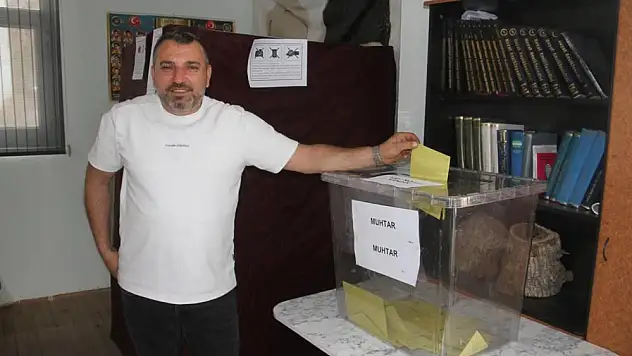Konya'da muhtarlık seçimi yapıldı