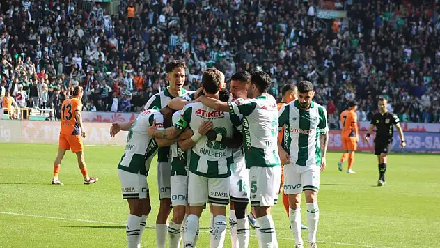 Konya'da Ndao'dan resital! Konyaspor Başakşehir'i 3 golle geçti