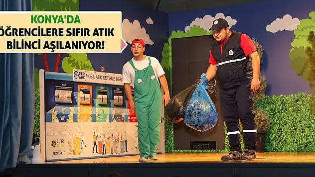 Konya'da Öğrencilere Sıfır Atık Bilinci Aşılanıyor!