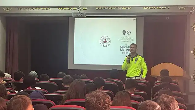 Konya'da öğrencilere trafik bilinci kazandırılıyor