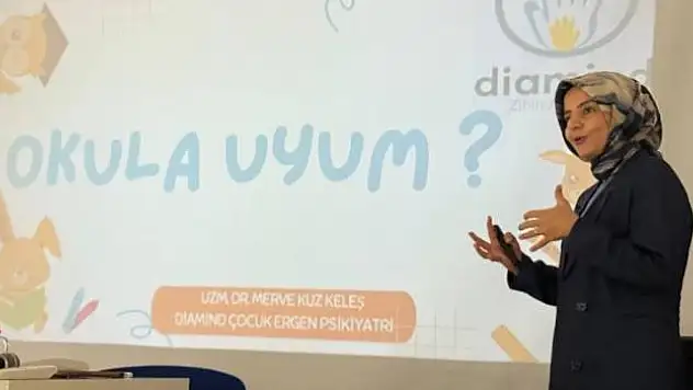 Konya'da öğretmen ve velilere 'okula uyum' semineri yapıldı
