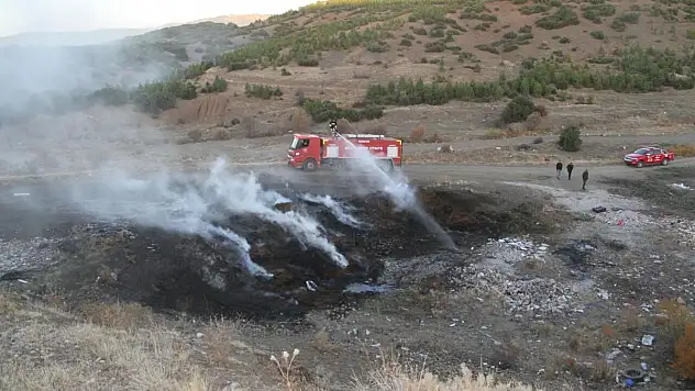Konya'da ormanlık alanda yangın çıktı!
