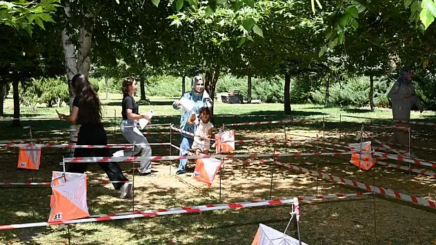 Konya'da oryantiring festivali düzenlendi