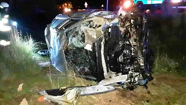 Konya'da otomobil şarampole devrildi: 1 yaralı