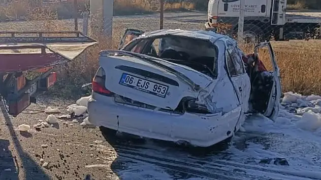 Konya'da otomobil takla attı: 5 yaralı!