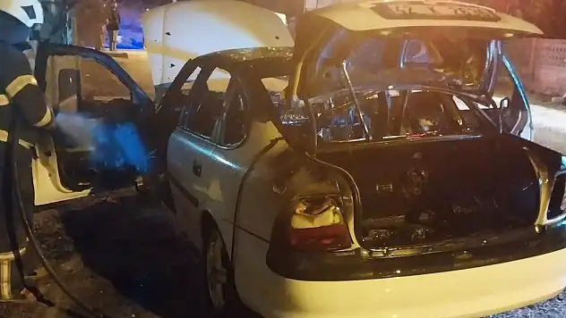 Konya'da otomobilde patlama ve yangın: 3 yaralı