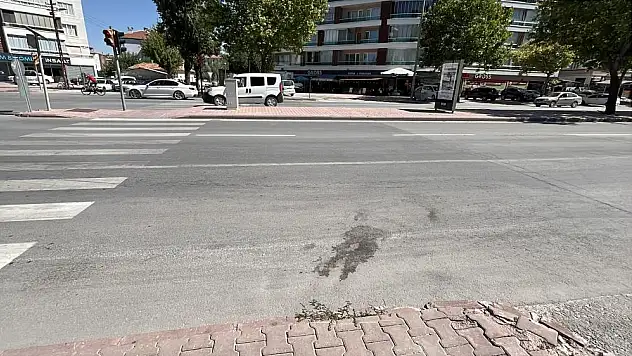 Konya'da Otomobilin Bisikletliyi Ezdiği Kaza Kamerada!