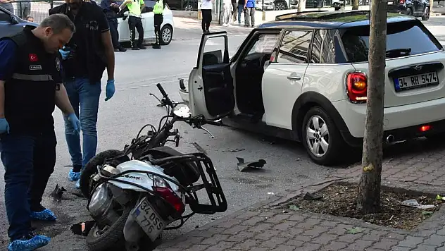 Konya'da otomobilin çarptığı kurye, ilk iş gününde öldü!
