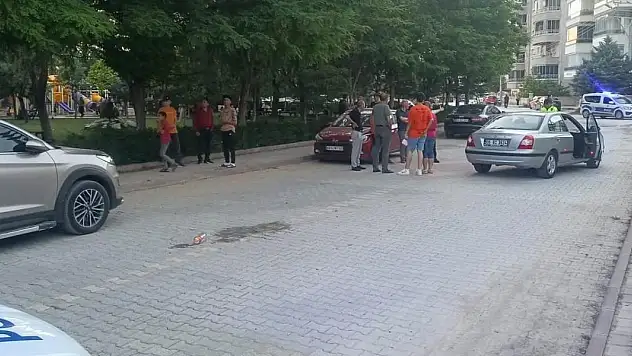 Konya'da otomobille çarpışan motosikletin sürücüsü yaralandı