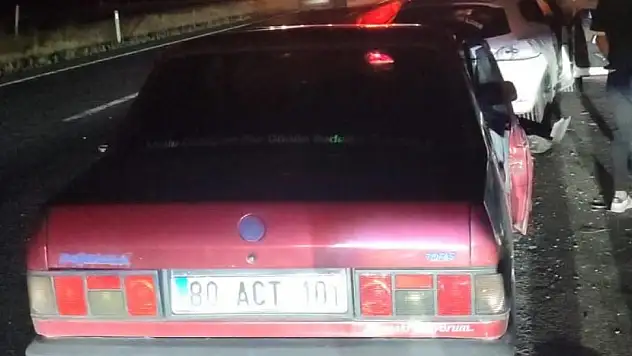 Konya'da otomobiller çarpıştı: 2 yaralı