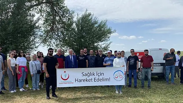Konya'da 'Sağlık İçin Hareket Et' yürüyüşü