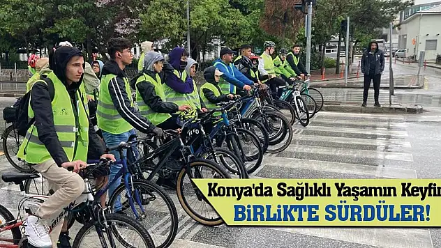 Konya'da Sağlıklı Yaşamın Keyfini Birlikte Sürdüler!