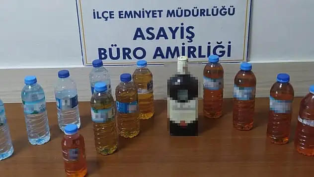 Konya'da sahte alkollü içki satan şahıs tutuklandı