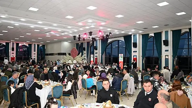 Konya'da şehit aileleri ve gaziler onuruna iftar yemeği