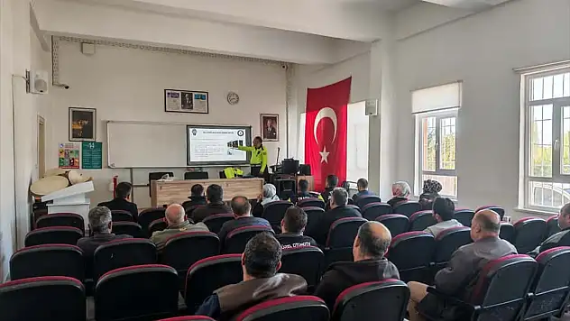 Konya'da servis şoförlerine eğitim!