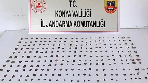 Konya'da tarihi eser kaçakçılığına operasyon