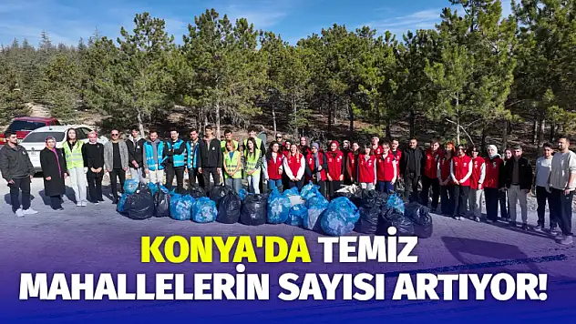 Konya'da Temiz Mahallelerin Sayısı Artıyor!