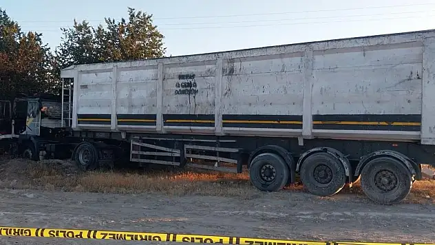 Konya'da tır şoförünü öldürüp başını kesen zanlı tutuklandı