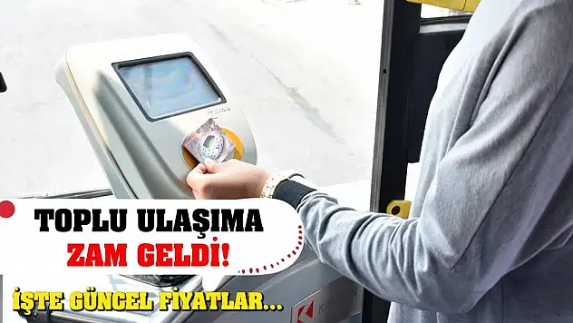 Konya'da toplu ulaşıma zam geldi! İşte güncel fiyatlar...