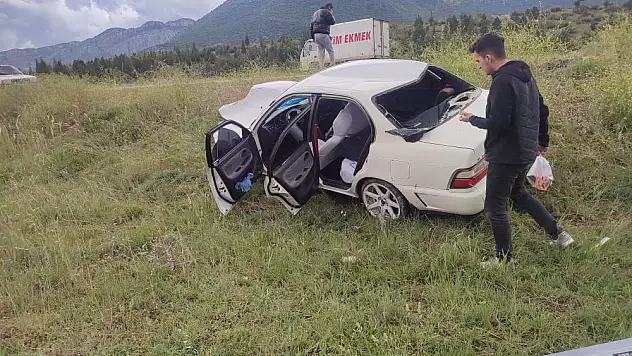 Konya'da trafik kazası: 1 yaralı