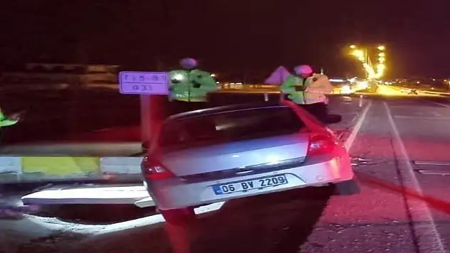Konya'da trafik kazası: 2 yaralı