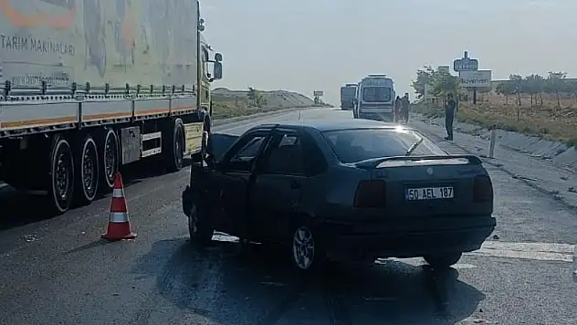 Konya'da trafik kazası: 4 yaralı