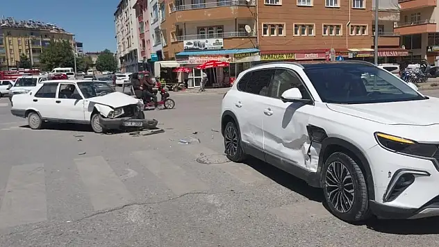 Konya'da trafik kazasında 1 kişi yaralandı