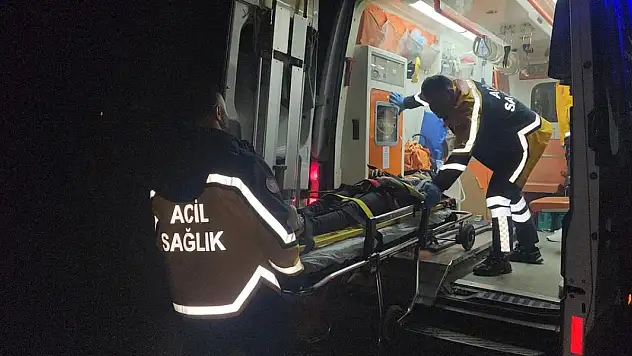 Konya'da trafik kazasında 2 kişi yaralandı