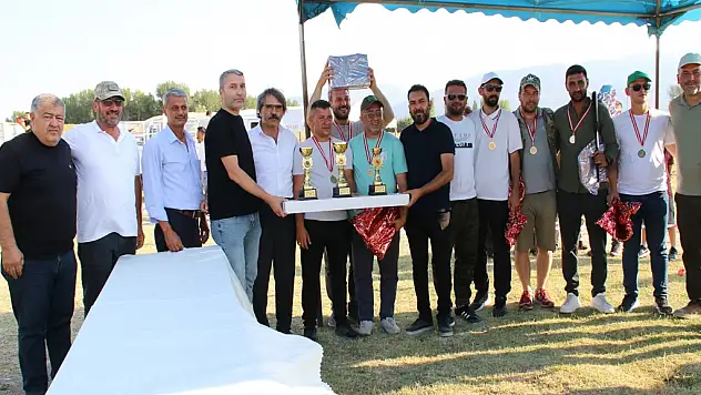 Konya'da Trap Atışı Yarışması'nda ödüller sahiplerini buldu