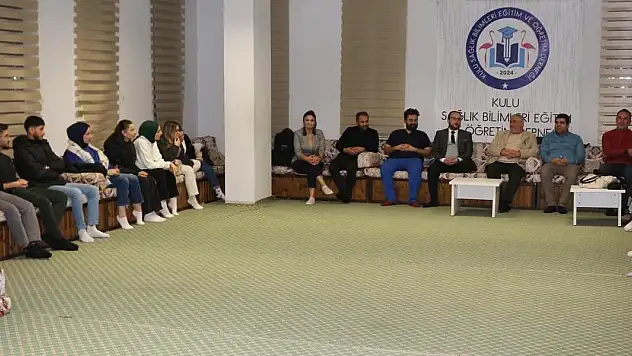 Konya'da üniversite öğrencilerine 'Kariyer Buluşması' düzenlendi