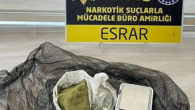 Konya'da uyuşturucu operasyonu: 1 tutuklama