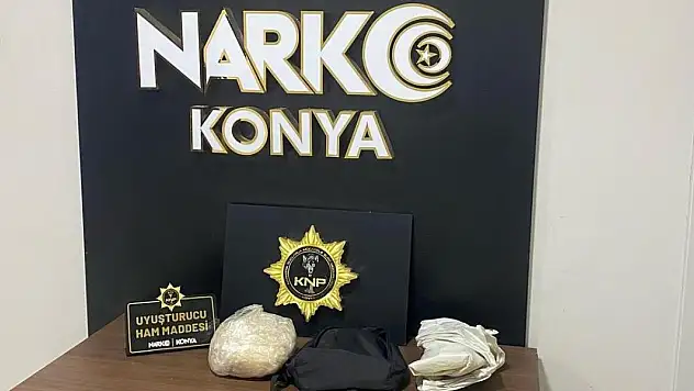 Konya'da uyuşturucu operasyonu