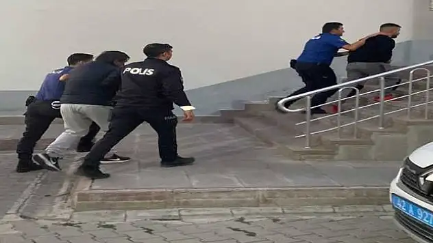 Konya'da uyuşturucu operasyonunda 2 kişi tutuklandı