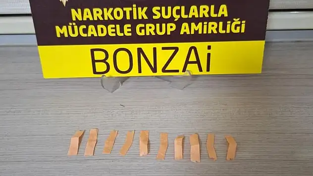 Konya'da uyuşturucu operasyonunda yakalanan zanlı tutuklandı