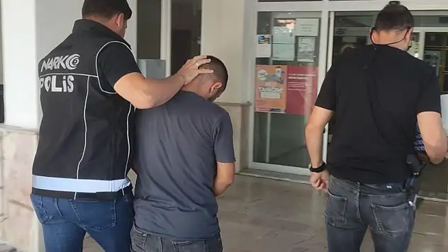 Konya'da uyuşturucu operasyonunda yakalanan şüpheli tutuklandı