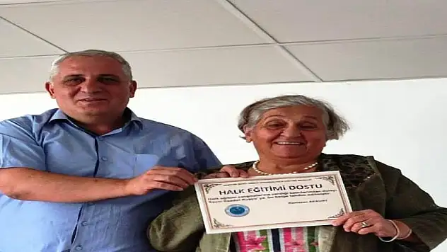 Konya'da Vefa, Dost Belgesiyle Taçlandı!