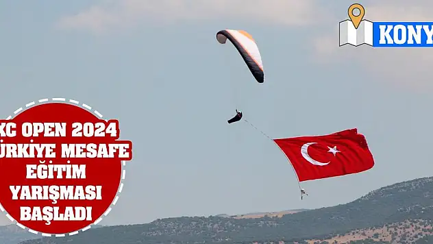 Konya'da XC Open 2024 Türkiye Mesafe Eğitim Yarışması başladı