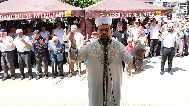 Konya'da yağmur duası yapıldı!