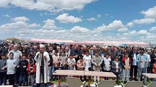 Konya'da yağmur ve şükür duası yapıldı