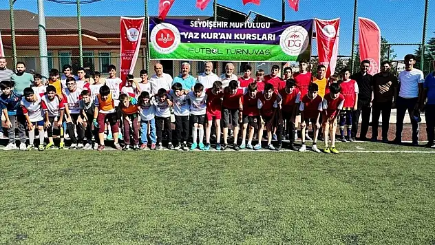 Konya'da Yaz Kur'an Kursları Futbol Turnuvaları sona erdi
