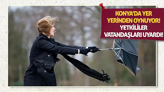 Konya'da Yer Yerinden Oynuyor! Yetkililer Vatandaşları Uyardı!