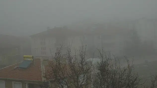 Konya'da yoğun sis etkili oluyor