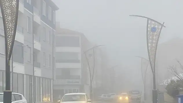 Konya'da yoğun sis etkili oluyor